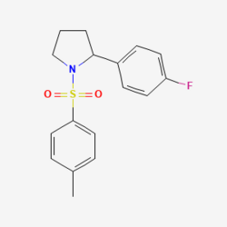 2-(4-fluorofenil)-1-(4-metilfenil)sulfonilpirolidin