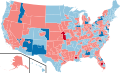 Mapa eleitoral nos Estados Unidos em 2008