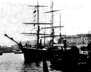 Antarctic i Göteborgs hamn 1901