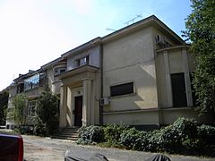 Anghel Saligny's house on Str. "Occidentului" no. 8–10, Bucharest