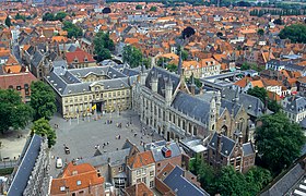 Burg square, Brugge