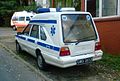 Daewoo-FSO Polonez Cargo Plus-based ambulance with rear lights from FSO Polonez Cargo produced by Daewoo-FSO-ZTS Gróje