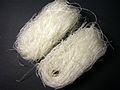 Dried Chinese vermicelli made with mung bean starch