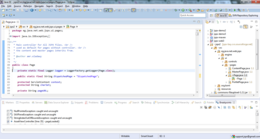 Eclipse 4.3 nella perspective J2EE