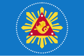 Bandera del Presidente de las Filipinas (1986-2004)