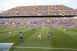 Estadio José Rico Pérez en la temporada 2010-11 presenciando un partido del conjunto local ante la UD Almería