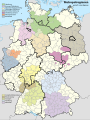 Áreas metropolitanas de Alemania.