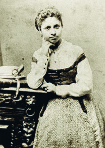 Photo de Lise Tréhot en 1864.