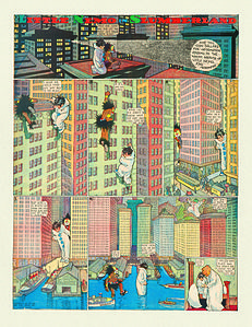 Little Nemo comic strip, by Winsor McCay