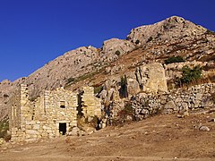 Maisons ruinées à Occi.