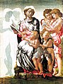 السيدة والطفل مع يوحنا المعمدان و الملايكه (قرابة 1497)
