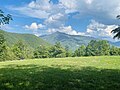 Monte Cimone visto da sopra I Casoni (Pievepelago)