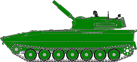 Предполагаемый вид 120-мм самоходного миномёта 2С8 «Астра».