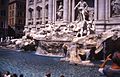 Trevi fəvvarəsi "Fontana di Trevi" 1995