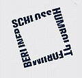 Das alte Logo der Stiftung Berliner Schloss - Humboldtforum genutzt bis 2016