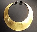 Gold lunula from Cornwall, c. 2400 BC.[205][206]