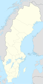 Strand (olika betydelser) på en karta över Sverige