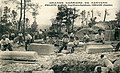 La carrière de granite de Kervern en Trégunc, exploitée par la famille Philippe, de Pont-Aven (carte postale Leclaire, vers 1935).