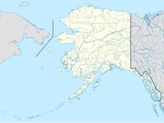 Селавик на карти Аљаске (САД)