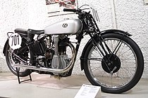 Het blok van deze NSU 500 SS uit 1932 is eigenlijk gewoon een Norton CS 1