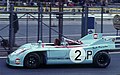 … und im Porsche 908.03 beim Training 1971 auf dem Nürburgring