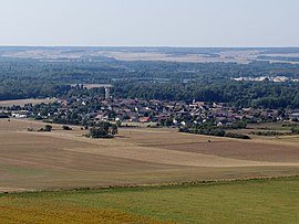 A general view of Bazoches