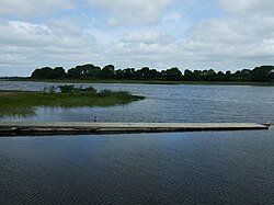 Cloghan's Pier on the shore of Lough Conn