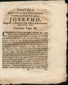 Epistula Clementis XI imperatori Iosepho I anno 1707 missa.
