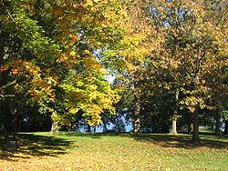 Panoramic by the دریائے ہافل river