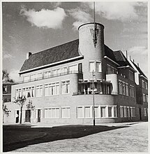 Gebouw van de Algemene Nederlandse Metaalbewerkersbond (ANMB) uit 1939 in Utrecht door Jan C. de Haas.