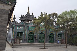 Mosquée à Hohhot, Mongolie-Intérieure.