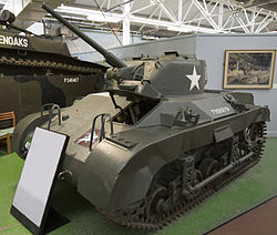 M22 «Локаст» в Бовингтонському танковому музеї (Велика Британія)