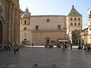 Piazza della Repubblica (la piazza principale di Marsala)