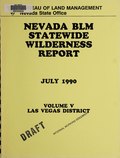 Thumbnail for File:Nevada BLM statewide wilderness report - draft (IA nevadablmstatewi05unit).pdf