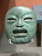 Máscara de jadeíta (Museo Nacional de Antropología (México))