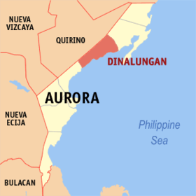 Mapa a pakabirukan ti Dinalungan