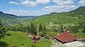 View over Sadova from a pension