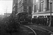 Streetcar in Seattle, 1918