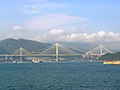 Ting Kau Bridge in Hong Kong