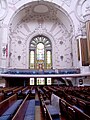 The side of the USNA chapel