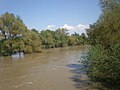 Вардар во Скопското Поле, помеѓу селата Долно Лисиче и Јурумлери