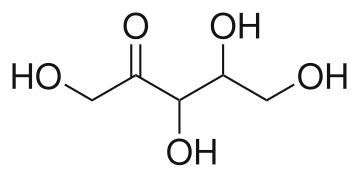 2-Pentulose-2D-skeletal.svg