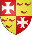 Coat of arms of the Septfontaine family, lords of Cranendonck, branch of the lords of Septfontaines.