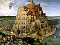Pieter Bruegel: Stavba Babylónské věže (1563)