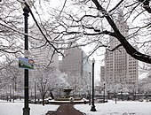 El Parque Burnside en Downtown Providence