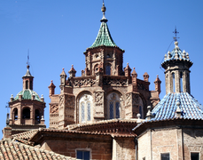 Cimborrio mudéjar de la catedral de Teruel.