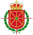 Coat of Arms of Navarre, 1937-1981 In collaboration with Adelbrecht