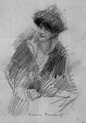 Constance Markievicz kondesaren erretratua (1922 baino lehen)