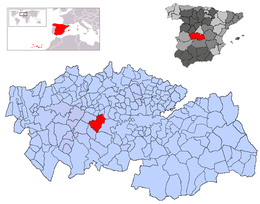 El Carpio de Tajo – Mappa