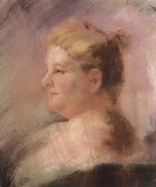 Retrato de Emilia Pardo Bazán en 1897